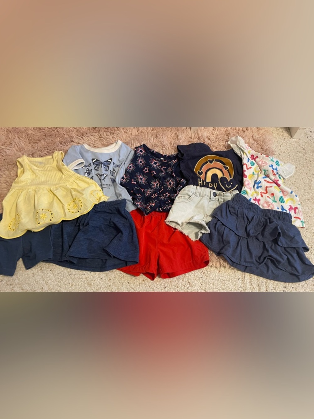 Sweet Summer 2T Girls' Outfit Bundle – 10 Pieces!